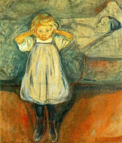 The Child and Death Edvard Munch